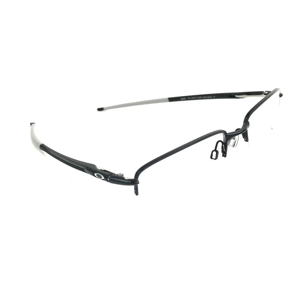 Oakley Eyeglasses Frames Rhinochaser OX3111-0254 Satin Black Half Rim 54-18-143